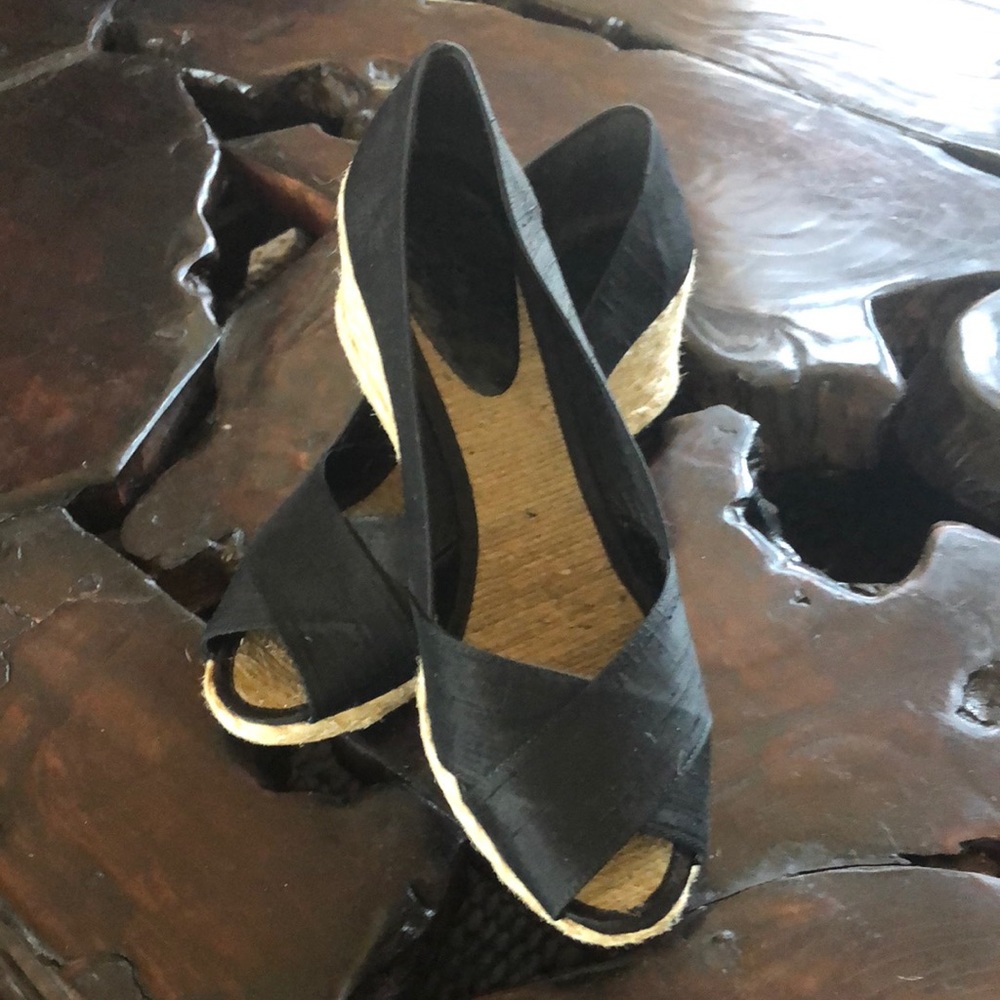 Lauren silk espadrille